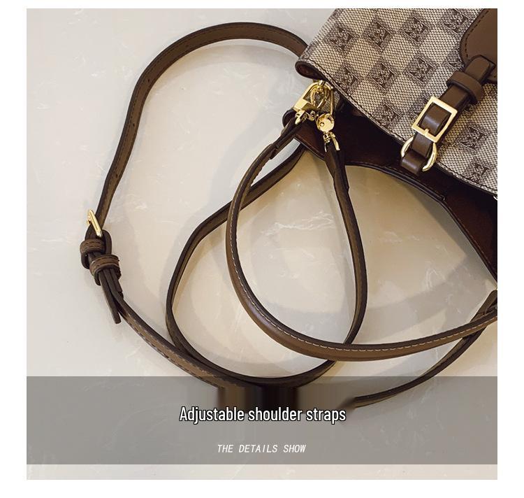 High-End Women's Large Tote Bucket Bag - 2025 Trendy Crossbody & Shoulder Handbag