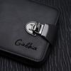 Herren Kurz-Reißverschluss-Geldbörse Business Retro Handtasche Münzfach Mehrere Kartenfächer & Große Kapazität Für Den Täglichen Gebrauch Münzbeutel
