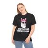 SIE IST EINE BÖSE MAMA LLAMA T-Shirt | Lustiges Tierliebhaber-Shirt | Süßes Bauernhof-Shirt