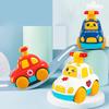 Baby Toy Cars for Boys 1 2 3 Years Gift Press and Go Police Car Educational Toys Pull Back Cars Toys for Toddlers 12 18 Months