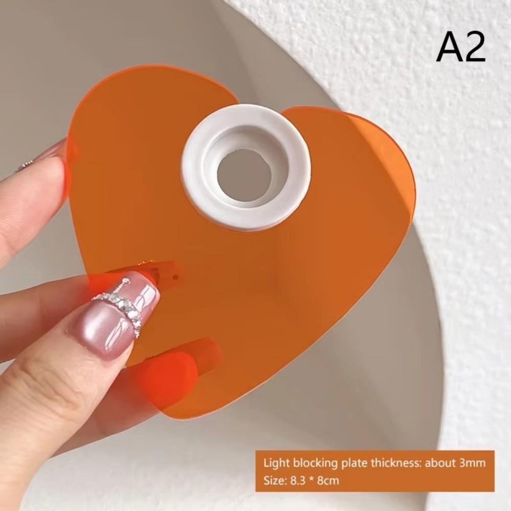 Acrylic Light-Blocking Baffle Anti-Blue-Light Straight-Shaped Nail Nail Blocking Plate Thicken Blocking Film