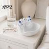 Santorini Themed Accessory Dish Santorinistyle Catchall Bowl Catch All Tray Organizer Greek Island Organizer Desktop Decor Shell Coastal Home Decor