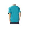 Li Ning Sports Basketball Series Logo Print Loose Fit Short Sleeve T-Shirt Men Tops Kingfisher-Green AHSR909-3