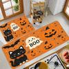 1ks Halloweenský vzor Kuchyňský koberec Protiskluzová rohožka ke dveřím Popový design Koupelnový koberec Předložka do koupele Koberec pro domácnost K dřezu Prádelna Dekor