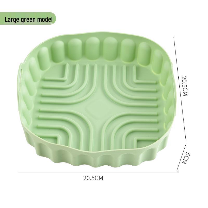 High-Temperature Resistant Silicone Air Fryer Baking Tray and Cake Mold