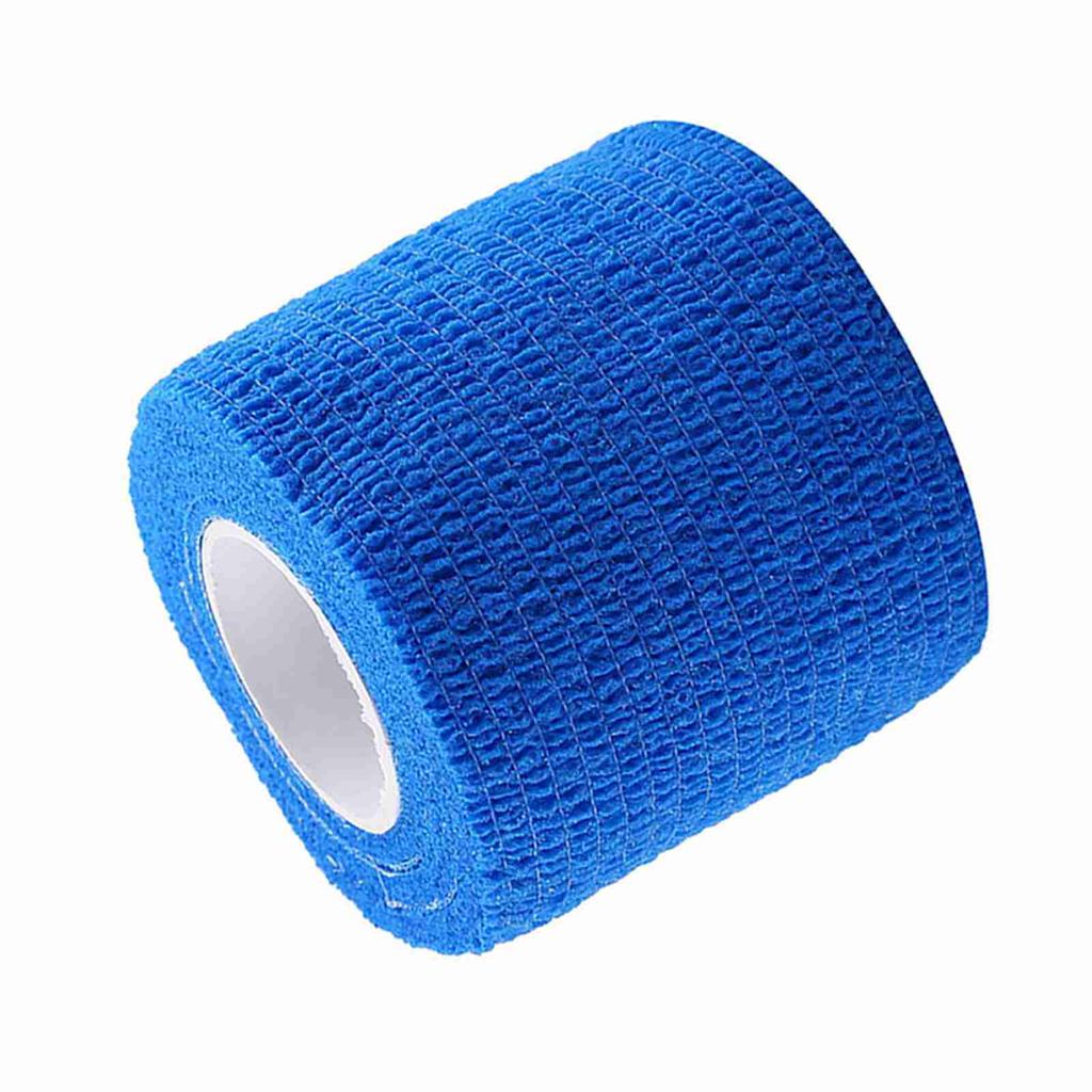5 Rolls Celsiusset Waterproof Self Adhesive Bandage Tape Finger Joints Wrap Sports Care(Green)
