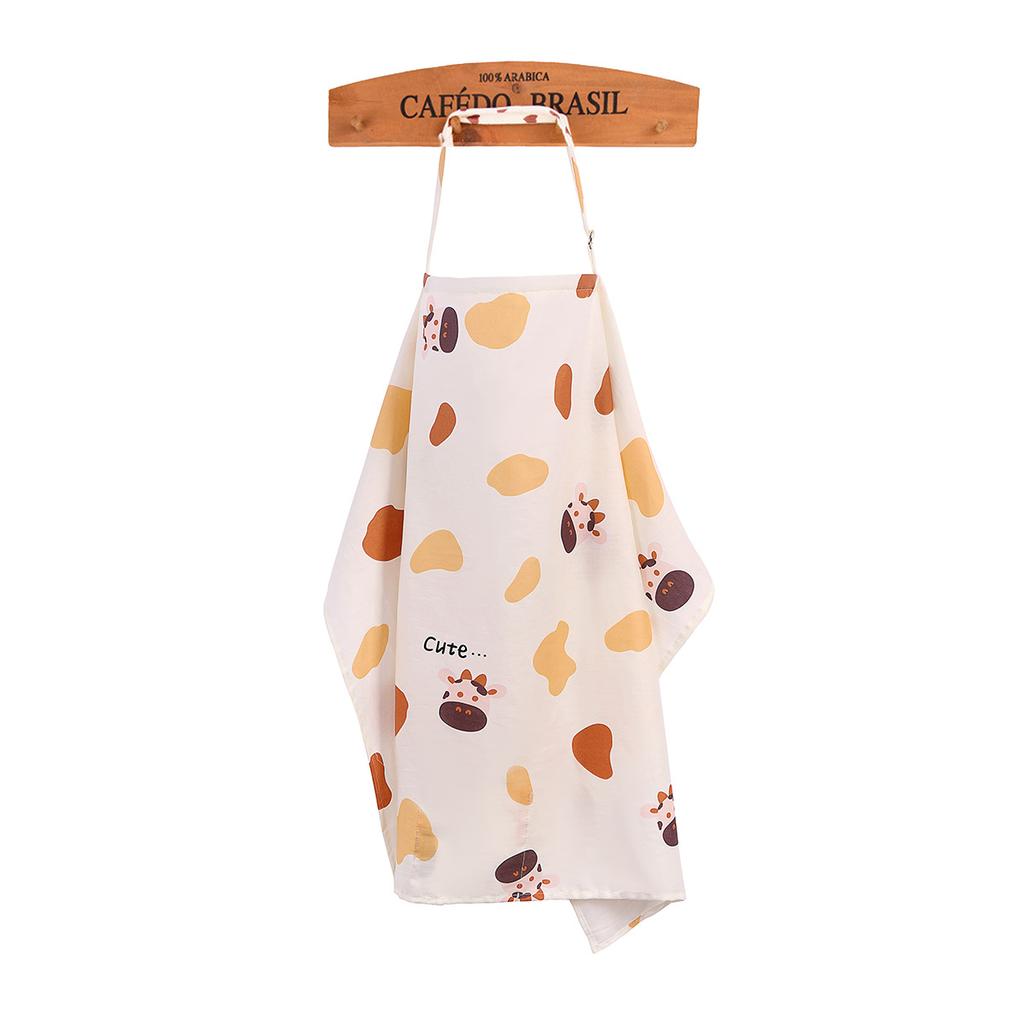 Pure Cotton Breathable Nursing Gown Anti-light Feeding Towel Multi-functional Stroller Cover