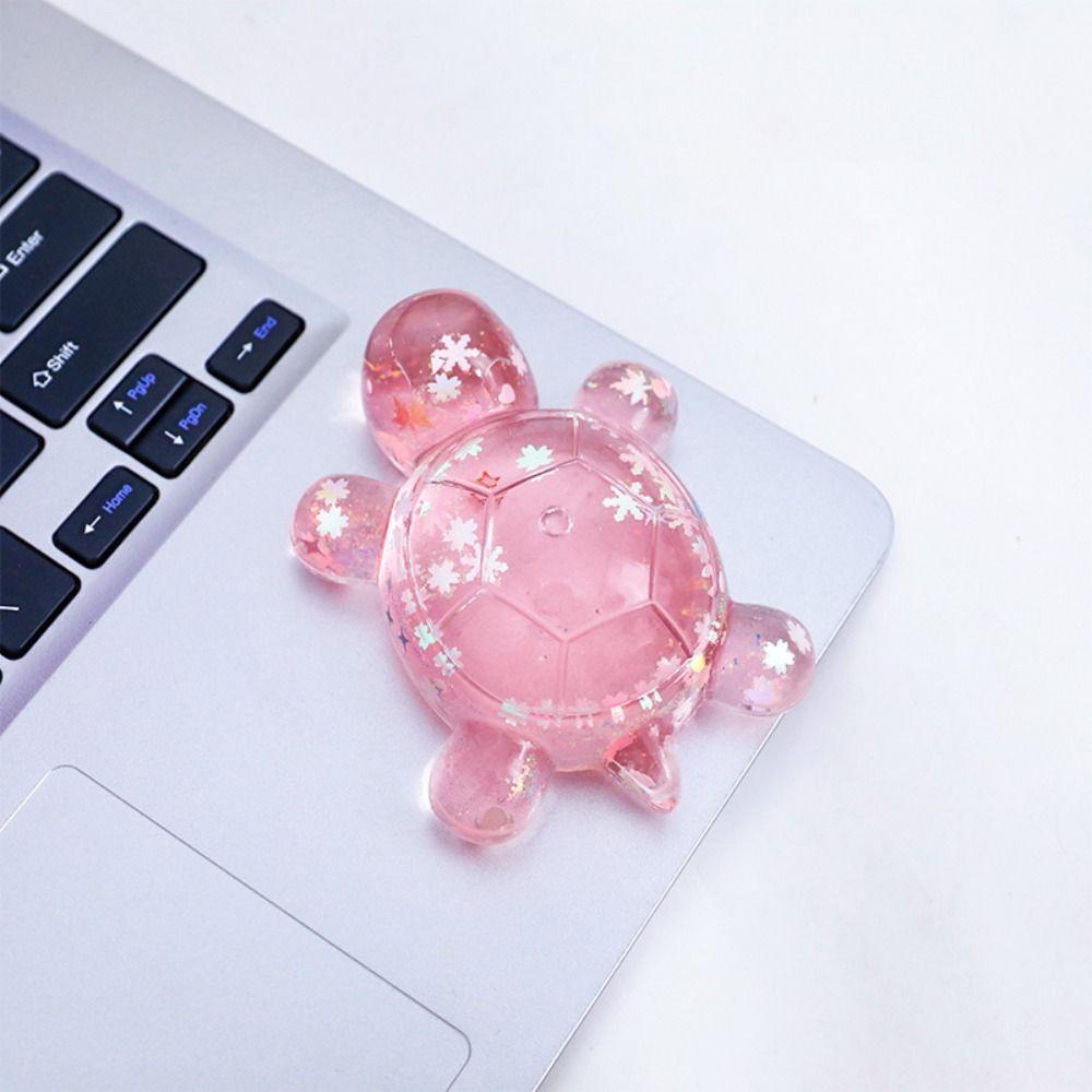 Color Turtle Figurine Micro Landscape Decor Fish Tank Decoration Cartoon Car Interior Ornament