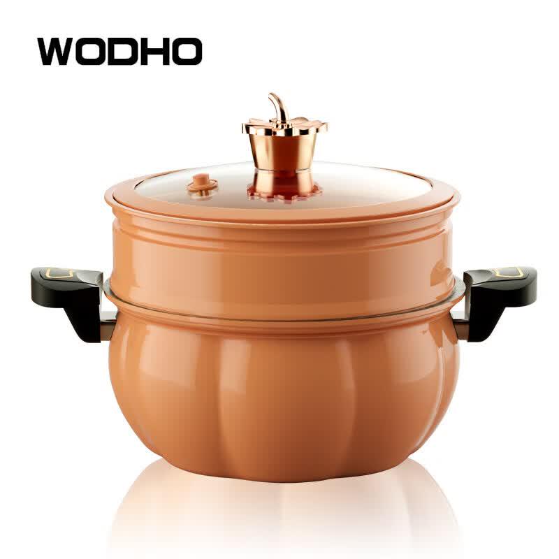 WODHO Micro-Pressure Iron Soup Steamer Pot