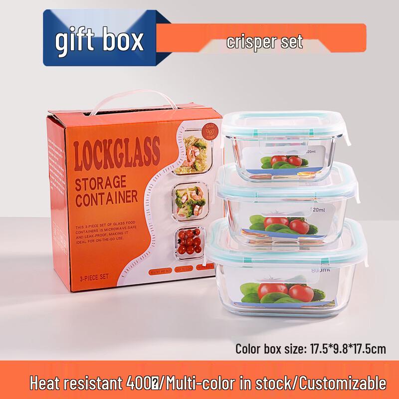 Ruhan Heat-Resistant Glass Food Storage Containers