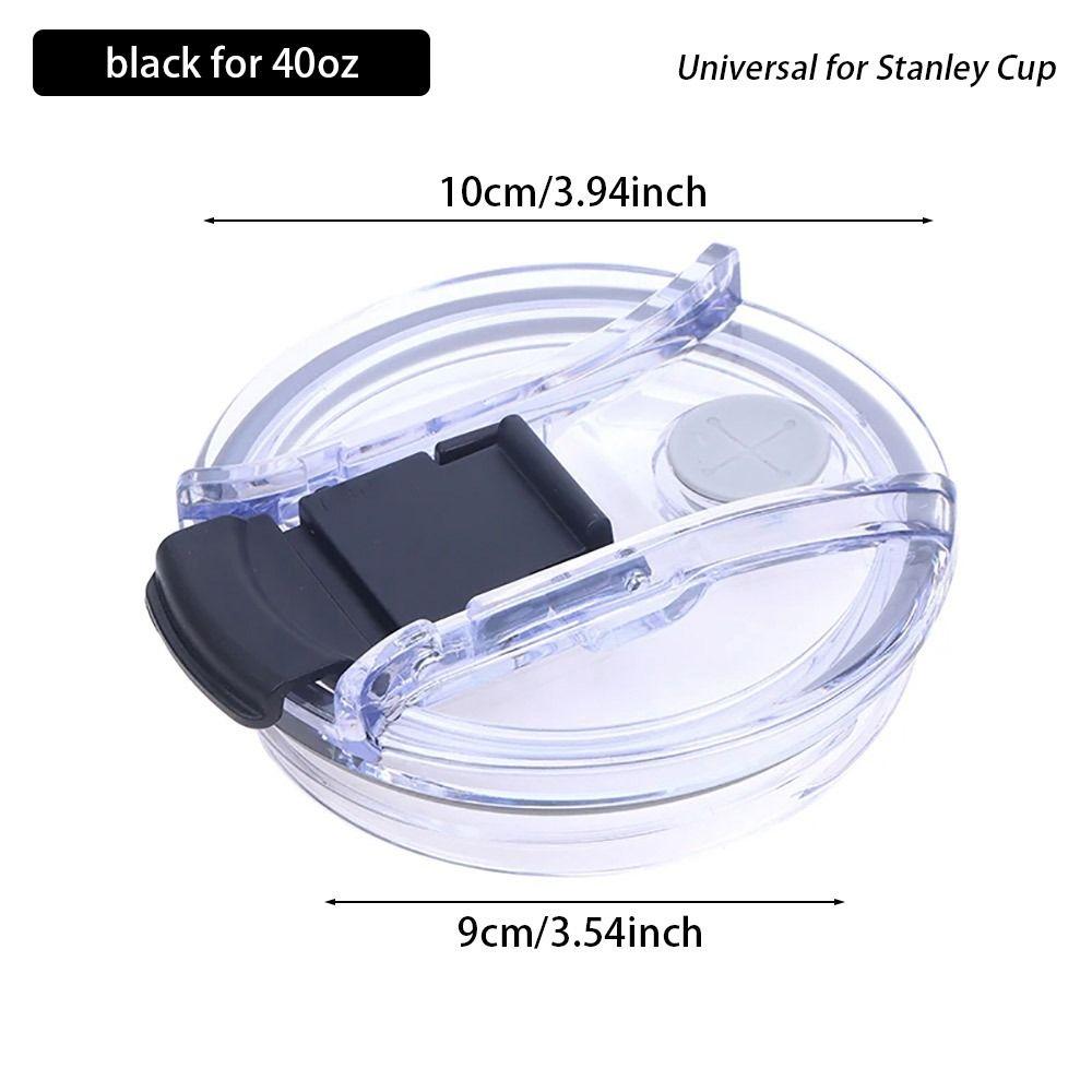 1Pcs New for Cup with Handle Bottle Cover 20/30/40oz Themos Tumbler Cup Cap Splash Spill Proof Multicolor Plastic Lids Cup Holders 5