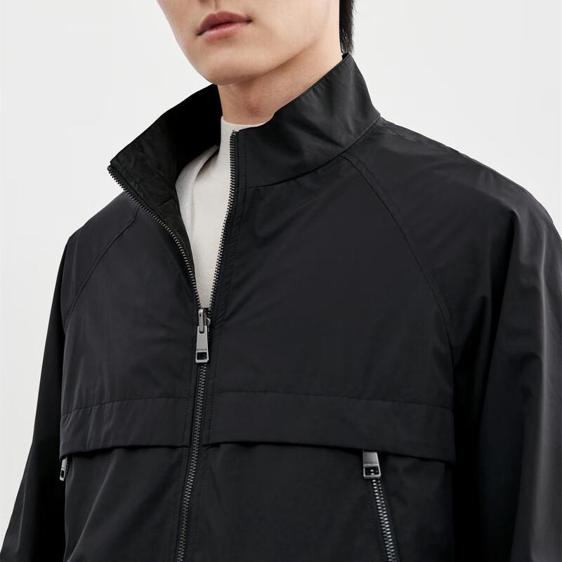 SEPTWOLVES Men's Reversible Stand-Collar Short Jacket