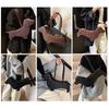 Funny Sausage Dog Handbag Women Bags Solid Color Pu Leather Shoulder Bag Totes Lady Cute Creative Japanese Style Kawaii Bag