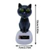 Solar Dancing Cat Cute Solar Powered Swinging Cat Dashboard Decoration Animated Swing Cat Decor Solar Dancing Cat Cute Solar Pow