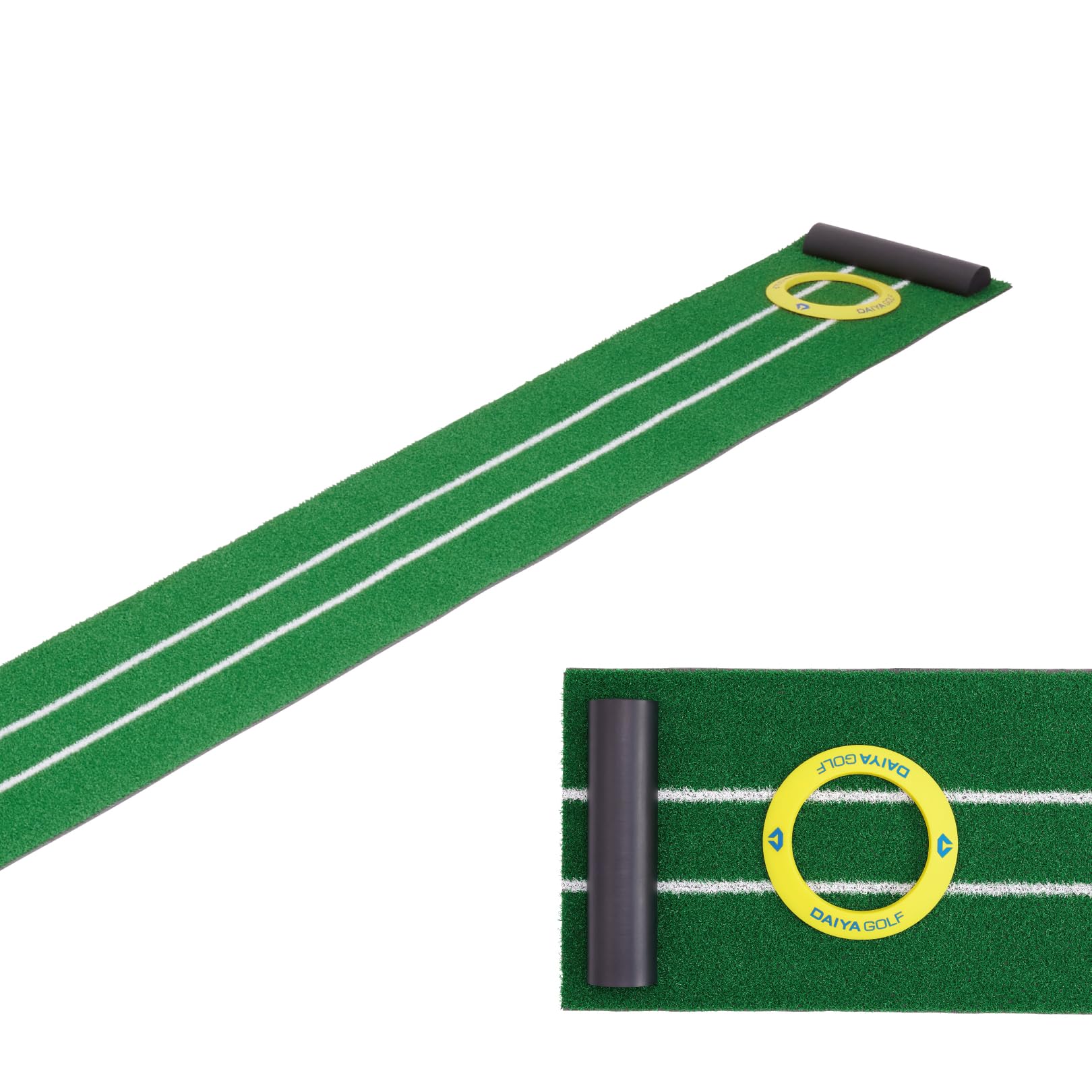 

DAIYA GOLF Diamond Putter Mat 1 шт. для улучшения скорости, ощущения нормального обратного движения глаз, паттер, паттер, паттер, практика гольфа, практика, искусственный