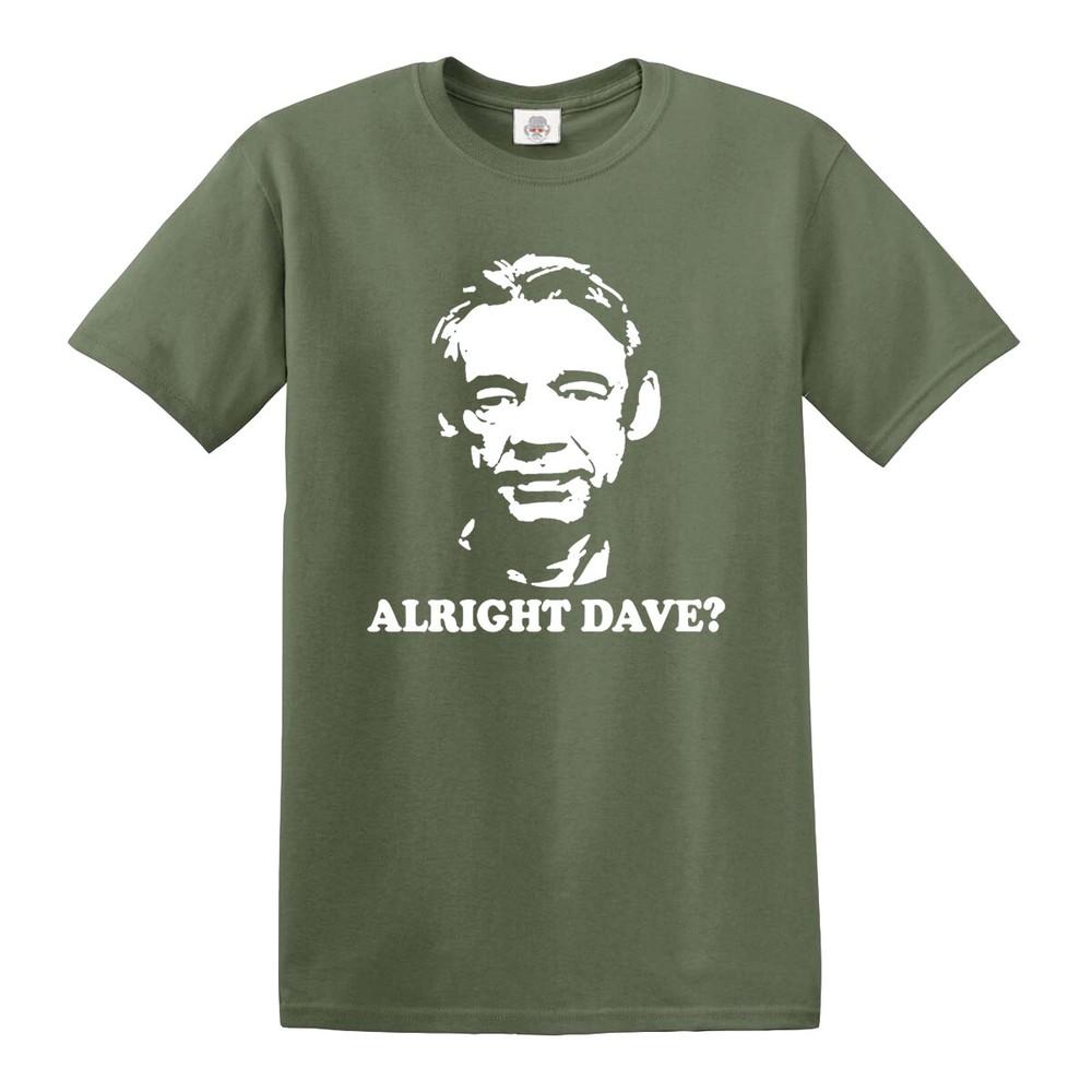 Alles klar Dave lustiges T-Shirt Oberteil Witz Retro Britische Komödie Geschenk Oberteil Tee