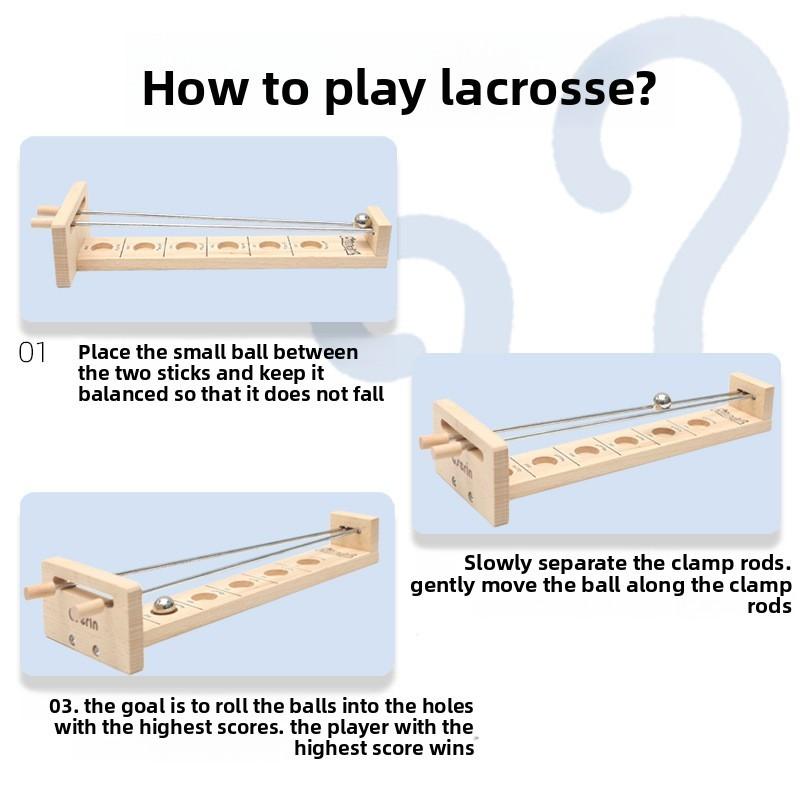 Wooden Space Game Ball Control Focus Training For Kids And Adults