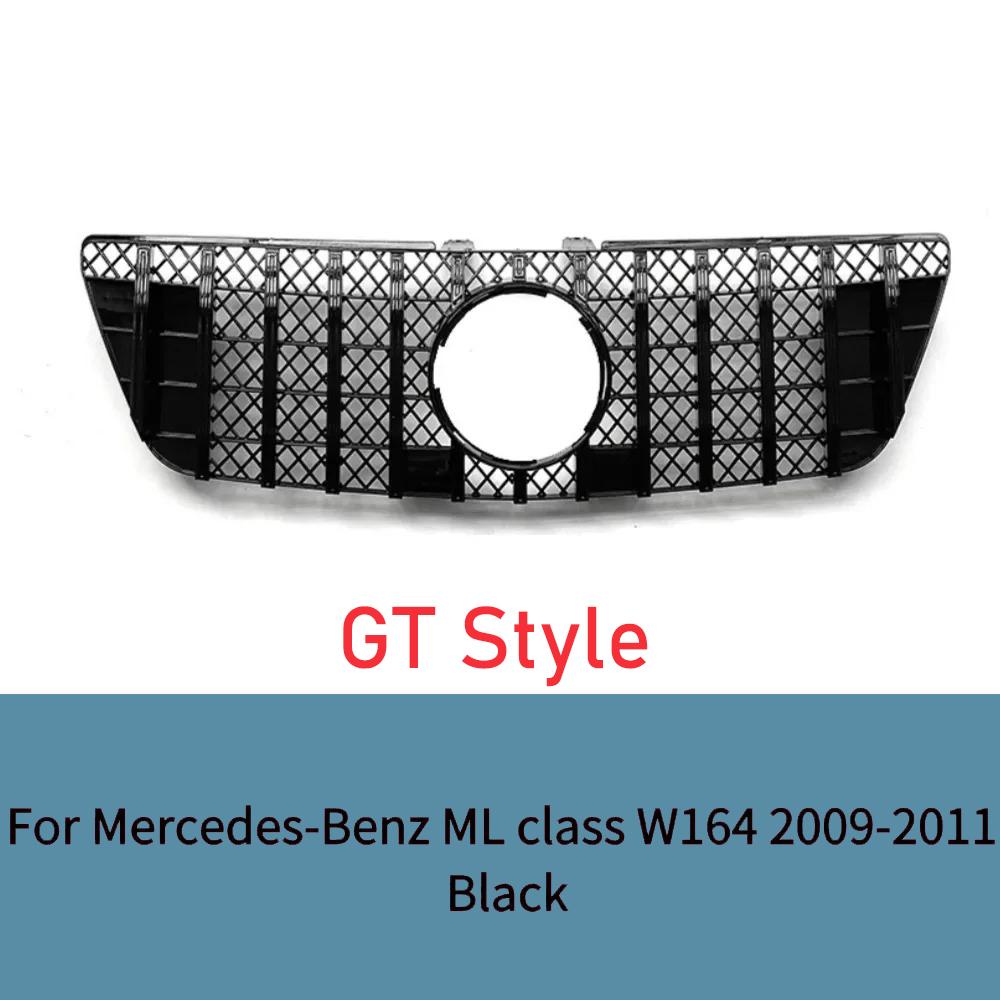 For Mercedes Benz ML W164 ML350 ML320 ML500 Front Grille Mesh Grill 2006-2011 Car Accessories Replacement Auto Parts