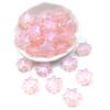 Creative Acrylic Loose Beads Fashion Beading Material Jewelry Making Bracelet 10pcs Fluorescent 6 Petal Flower Earrings for Necklace