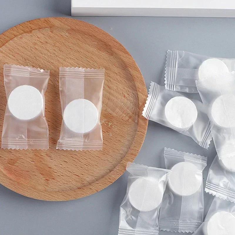10-100pcs Portable Compressed Towel Disposable Face Cleaning Soft Compressed Hand Wipe Towel Non-Woven Makeup Wipes