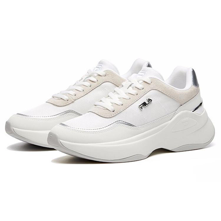 New FILA Low Top Running Shoes Women's Bright White F12W114208FWM
