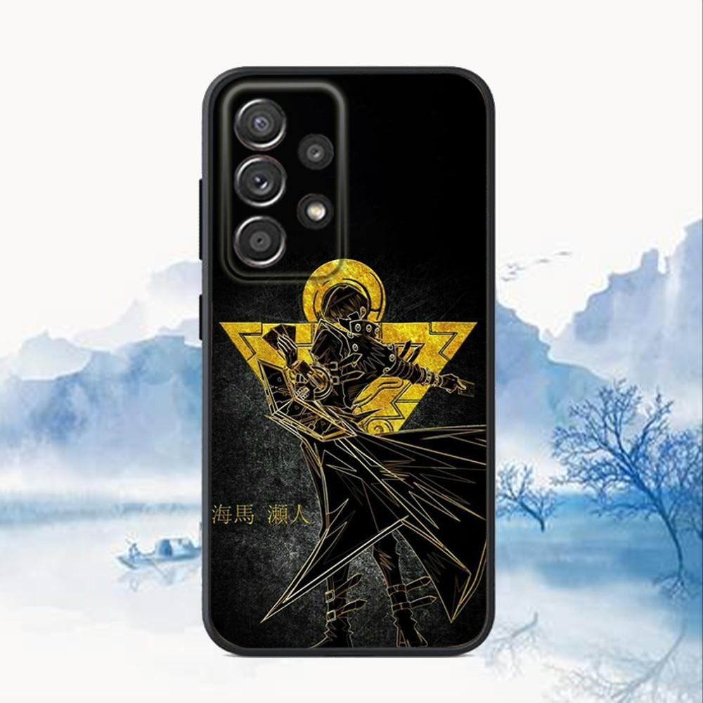 Y-Yu Gi Oh Yugioh Anime Phone Case For Samsung S25,S24,S21,S22,S23,S30,Ultra,S20,Plus,Fe,Lite,Note,10,9,5G Black Cover