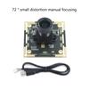 USB 1280x720 OV9732 Video Camera Module 1MP 72/100 Adjustable Manual-focus Lens Monitoring Module Plug and Use
