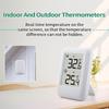TS-FT0401 2.56 Inch Screen High Precision Digital Temperature Monitor Indoor Outdoor Wireless Thermometer