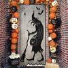 Halloween Decoration Curtain Halloween Witch Curtain Lace Curtain