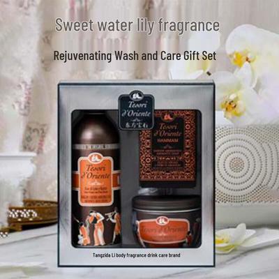 Tesori d'Oriente Water Lotus Duschmilch & Körperpflegeset