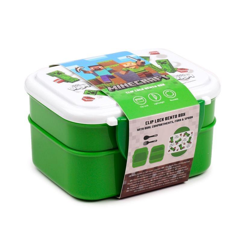 Pklbox103 lunch box 1 pz minecraft creeper