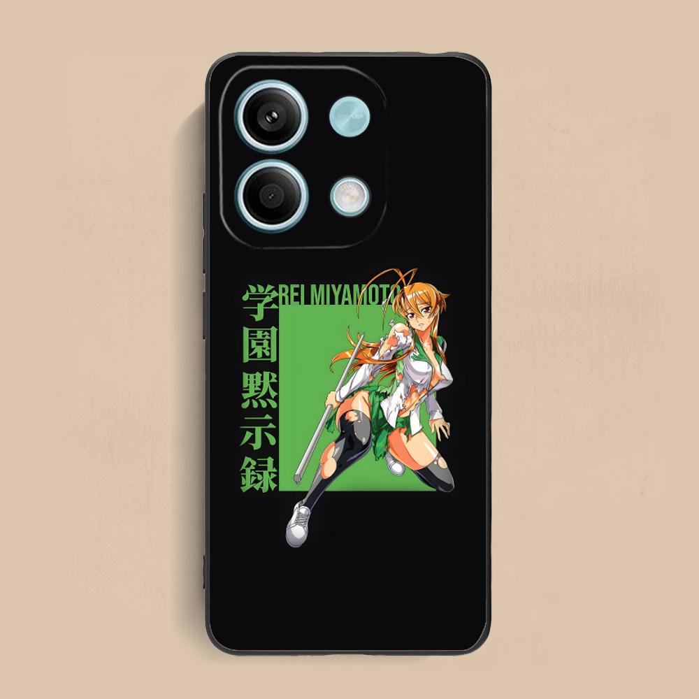 

Highschool Rei Miyamoto Phone Case for Xiaomi Redmi Note 14 13 12 11 S Pro Plus 4G 5G Colorful Printing Cover Luxury Cellphones Redmi Note 14 4G (Global)