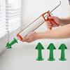 Multi Angle Beautiful Seam Glue Applicator Scraper Edge Trimming Tool Residual Glue Removal Precise Application for Tile Seams Home Renovation