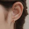 (Silver 925) Rileyd Hoop Earrings EC3140