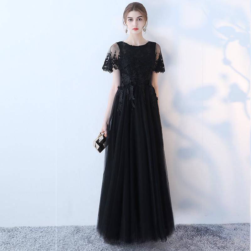 Evening dress Spring new birthday party slim dress Student small dress