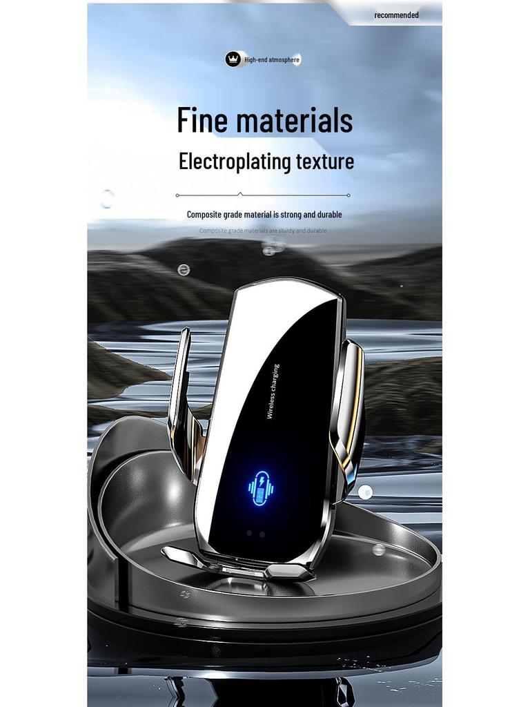 Autotelefonhalter und kabelloses Ladegerät mit Magic Clip A1 - Navigationshalterung