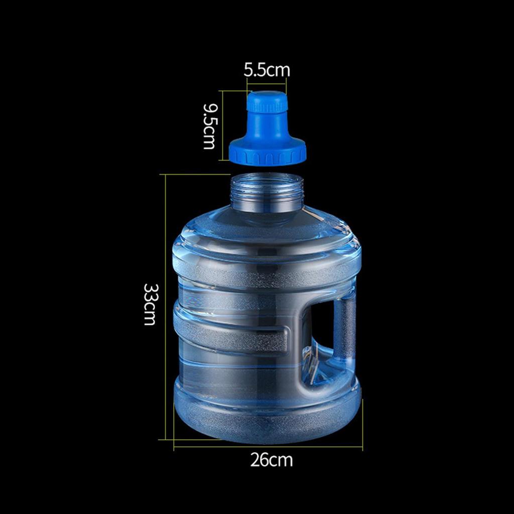 Secchio Brocca Tanica Acqua Minerale con Tappo a Vite da 100 mm Policarbonato Resistente al Calore