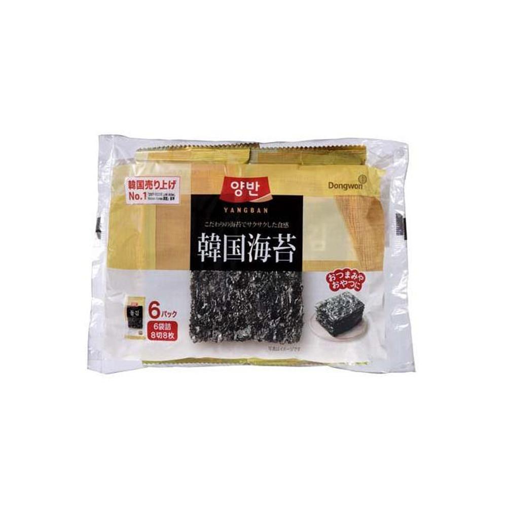 Japan Shirako Nori Korean Seaweed (6 Packs)