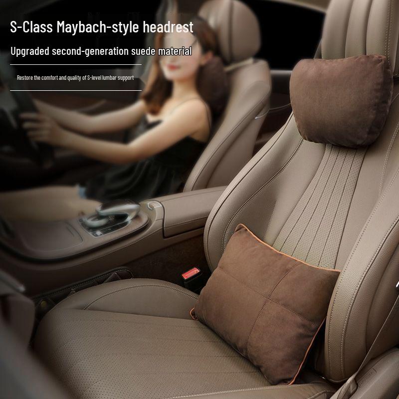 Mercedes-Benz S-Class Maybach Car Headrest Pillow for Neck and Spine Support