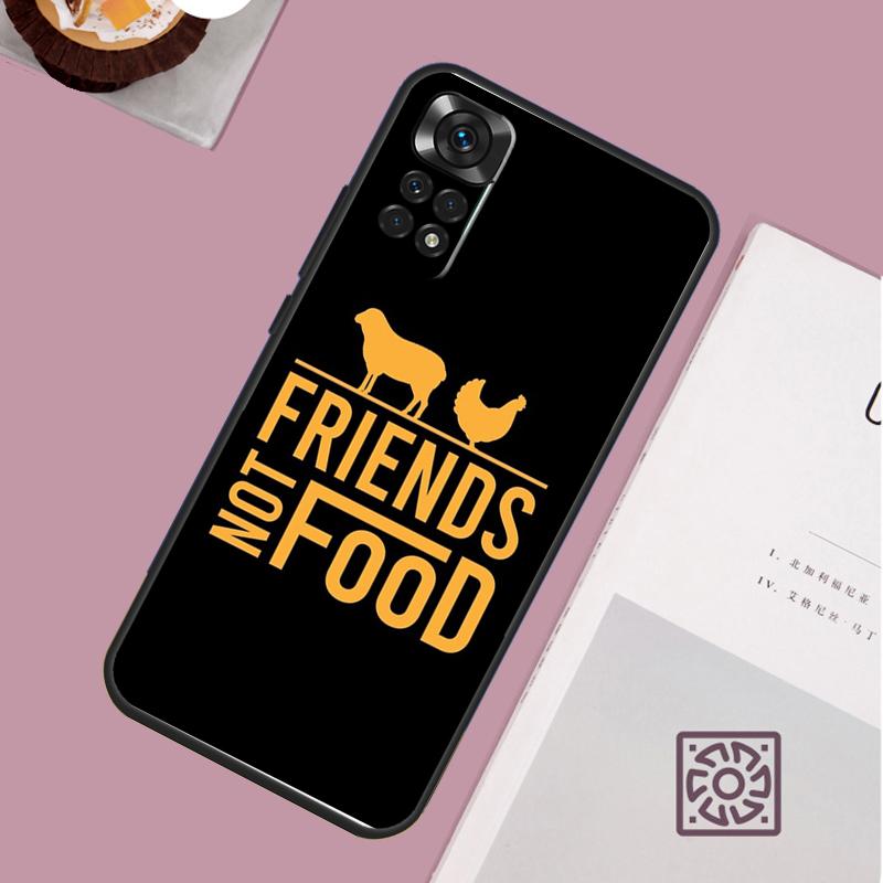 

Eat Fruit Not Friends Vegan Quote Case For Xiaomi Redmi Note 14 13 12 11 15 Pro Plus Redmi 15 13 10 10C 12C 13C 14C 15C Cover Redmi 13C