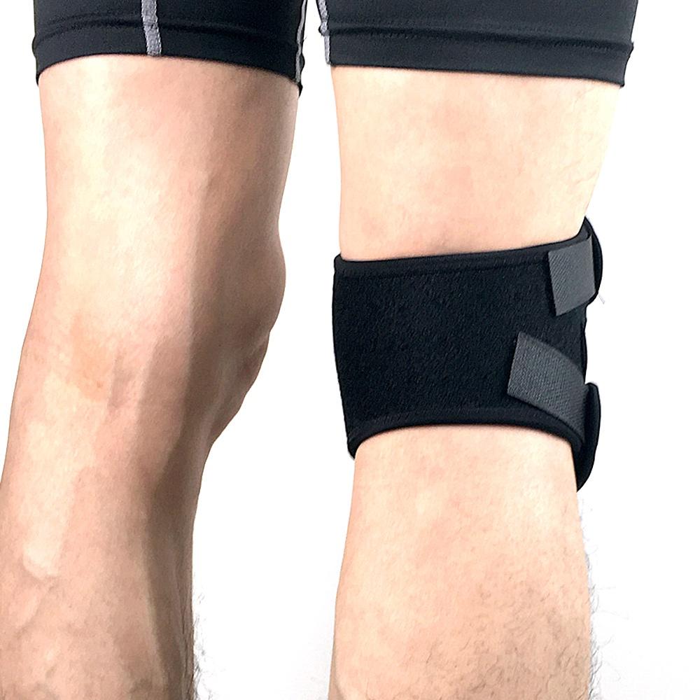 Sports Kneepad Double Patellar Knee Patella Tendon Support Strap Brace Pad Protector Open Fitness  Knee Wrap Band