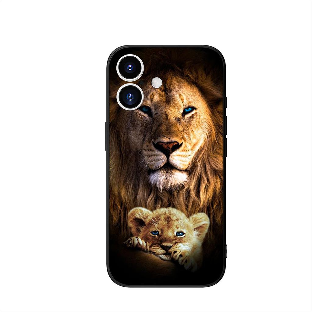 Lion Art Tiger Phone Cover Case for OPPO A18 A16 A17 A38 A54 A40 A60 A80 A78 A79 A57 A55 A96 A15 A12 Casing