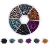 1Box Broken Glass Stones Resin Fillings For Epoxy Resin Mold Crafts Nail Art Decorations Handmade Jewelry Making Mold Fillings