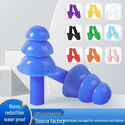 Auf Lager Silikon Tauch-Ohrstöpsel-Set für Erwachsene und Kinder - Wasserdicht und Professionell
