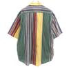 Tommy Hilfiger 90s Old Flag Tag Striped Pattern Short Sleeve Cotton Shirt Men's Used