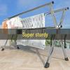 Miflame 1.6m Three-Rod Foldable Clothes Drying Rack