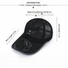 Summer Baseball Cap with Solar-Powered Fan and UV Protection for Outdoor Activities