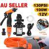 12V High-pressure Water Gun Electric Portable Electric Car Washing Pump With 6M  Hose For RV Marine Cleaning tools Z4E4