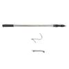 Car Accessories 1.9m Stainless Steel Telescopic Rod Convenient Long Hook Retrieval Push Pull Rod Universal Model