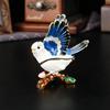 Enamel Diamond Magpie Jewelry Box Crafts Creative Home Jewelry Box Ornament Small Storage Box Dust Flip Home